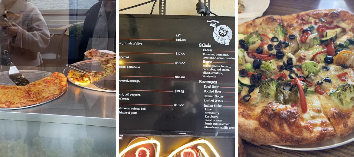 Venice Pizza Menu